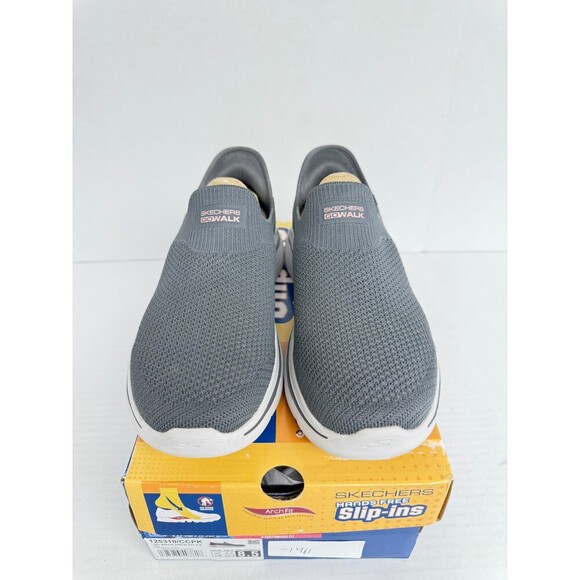 -1461 Skechers Grey, Go Walk Arch Fit 2.0-US 8.5 Womens - Picture 3 of 5
